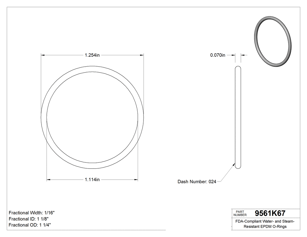 Technical drawing - 9561K67
